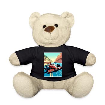 Abu Dhabi Circuit Motorsport Race Uae Travel Card - Teddy - Schwarz - Vorne