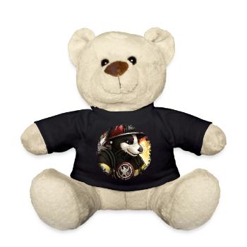 Feuerwehr Stinktiere - Teddy - Schwarz - Vorne