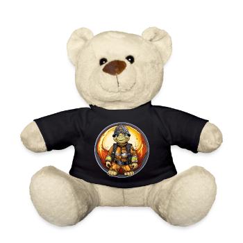 Tortues Pompiers / Tortue pompier - Nounours - noir - Devant