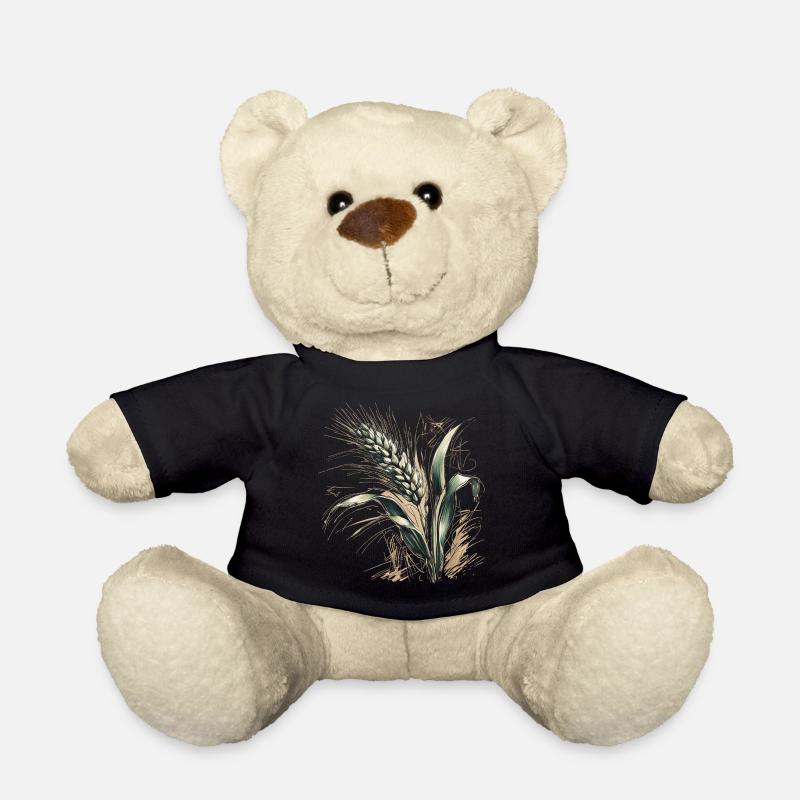 Un épi de blé - Nounours - noir