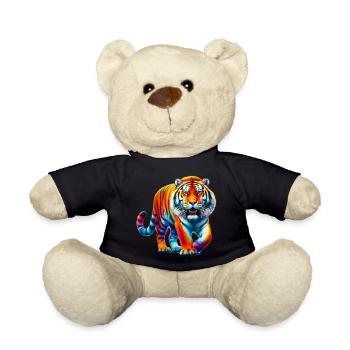 Tiger - Teddy Bear - black - Front