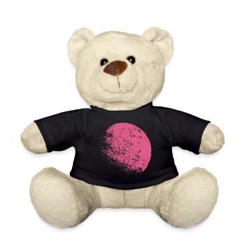 Rosa Mond - Teddy - Schwarz - Vorne