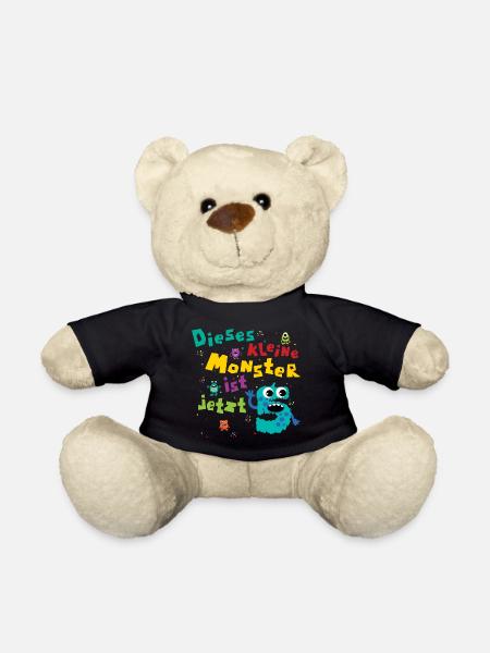 Dieses kleine Monster ist jetzt 5 Kindergeburtstag - Teddy - Schwarz
