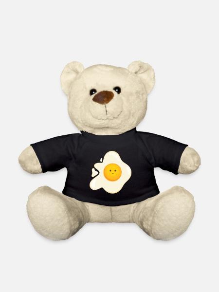 Oeuf au plat sucré - Nounours - noir
