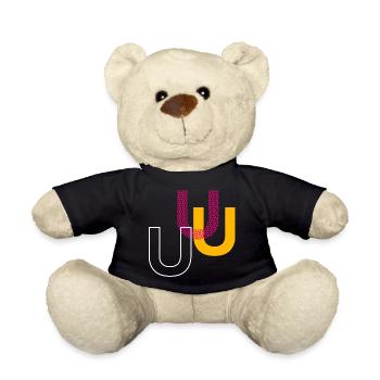 U - Nounours - noir - Devant