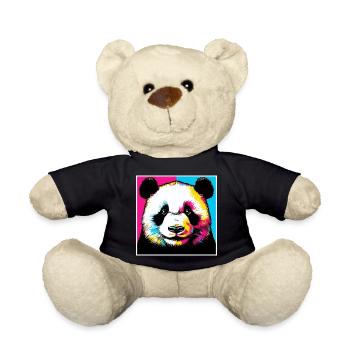 Panda - Teddy - Schwarz - Vorne