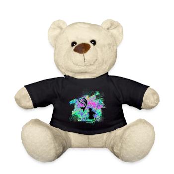 Pêcheurs à la ligne - Nounours - noir - Devant