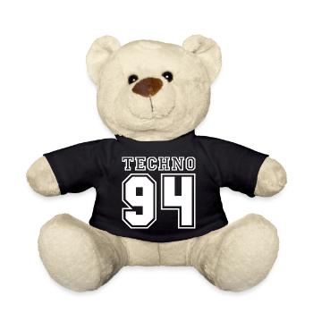 TECHNO 94 - Teddy Bear - black - Front