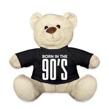 90er Jahre - Teddy - Schwarz - Vorne