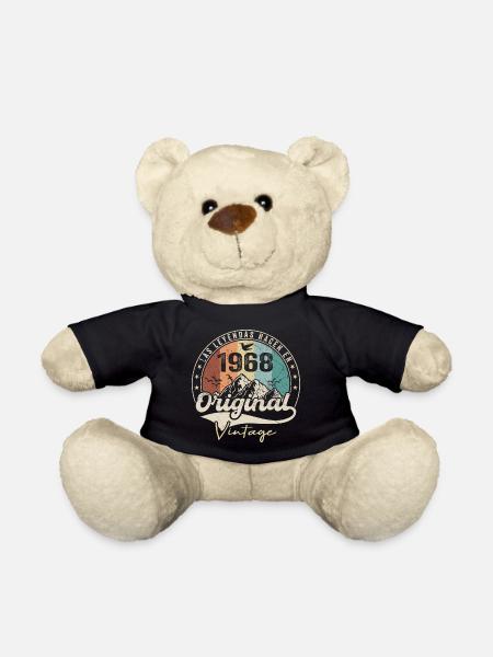 Rétro 1968 Cadeau Anniversaire 1968 Vintage 1968 - Nounours - noir