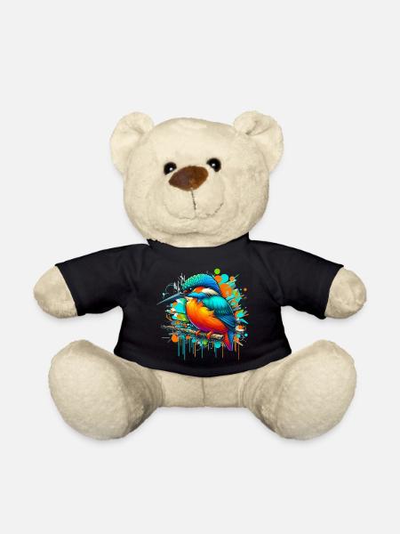 Martin-pêcheur - Nounours - noir
