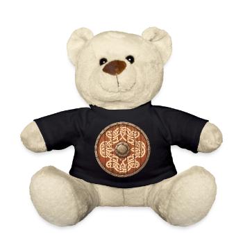 Bouclier Viking - Nounours - noir - Devant