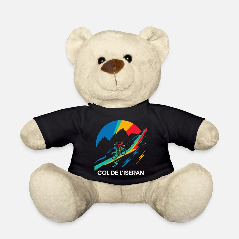 Col de l'Iseran Cycling Frankreich - Teddy - Schwarz