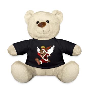 Santa's help - the Easter Bunny - Teddy Bear - black - Front