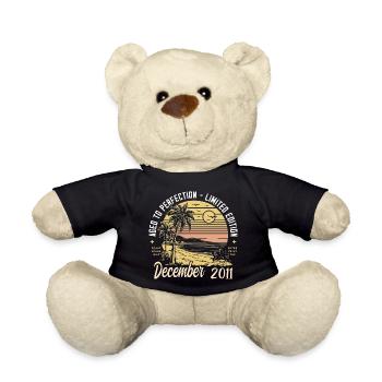 December 2011 Birthday Gift December 2011 - Teddy Bear - black - Front
