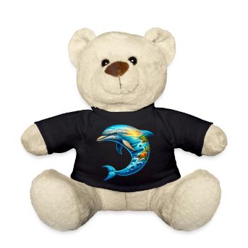 Delfin - Teddy - Schwarz - Vorne