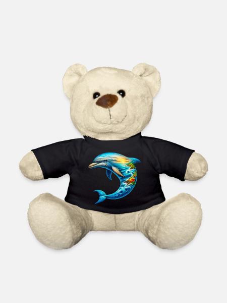 Delfin - Teddy - Schwarz