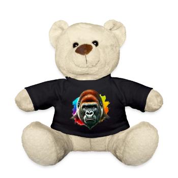 Gorilla - Teddy - Schwarz - Vorne