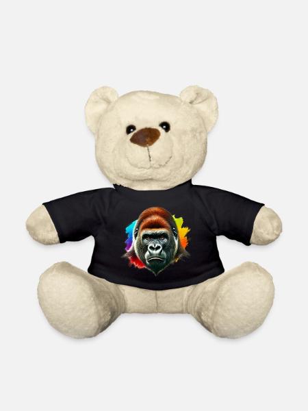 Gorilla - Teddy - Schwarz