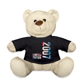2007 Limited Edition 2007 Birthday Gift - Teddy Bear - black - Front