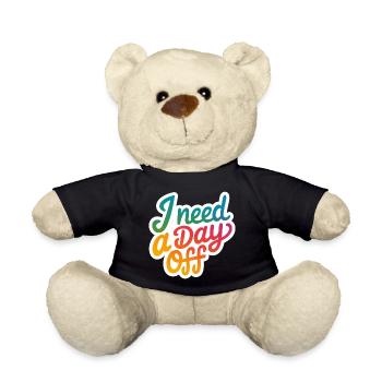 I Need A Day Off 13 - Teddy - Schwarz - Vorne