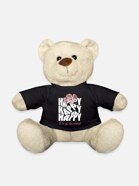 Happy Bride - Junggesellinnenabschied - Teddy - Schwarz
