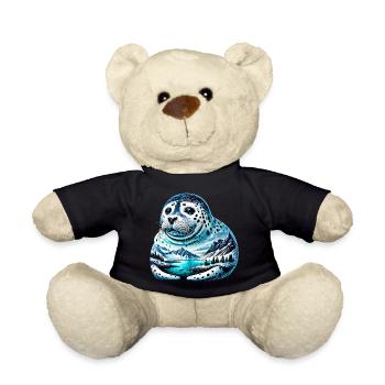 Seal - Teddy Bear - black - Front