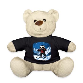 Skieur Badger - Nounours - noir - Devant