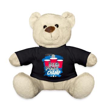 Beerpong Bierpong - Teddy - Schwarz - Vorne