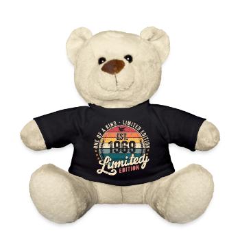 Cadeau d’anniversaire 1969 Millésime 1969 Rétro 1969 - Nounours - noir - Devant
