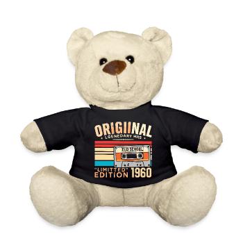 Original 1960, Légendaire depuis 1960 Vintage 1960 - Nounours - noir - Devant