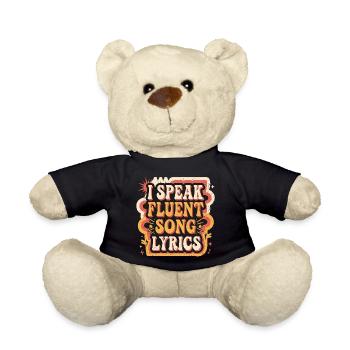 I Speak Fluent Song Lyrics 8 - Teddy - Schwarz - Vorne
