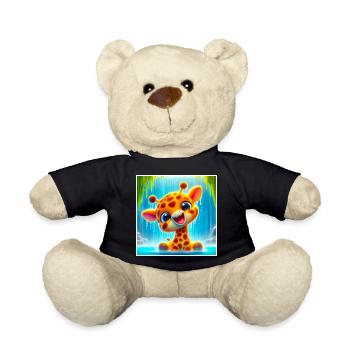 Giraffe - Teddy - Schwarz - Vorne