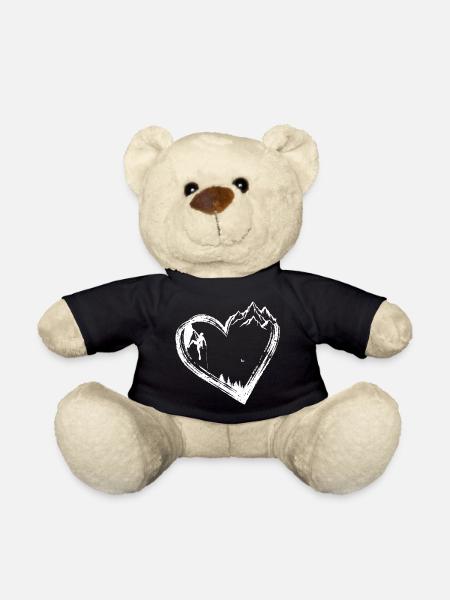 Bergherz-Kletterer - Teddy - Schwarz