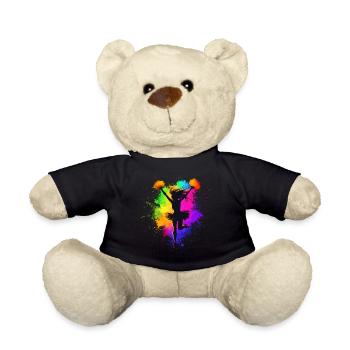 pom-pom girl colorée pom-pom girl - Nounours - noir - Devant