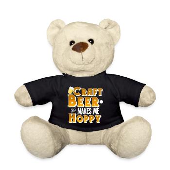 Craft Beer - Teddy Bear - black - Front