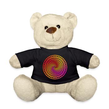 crazy Dots - Teddy - Schwarz - Vorne