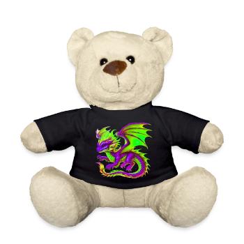 Dragon - Nounours - noir - Devant