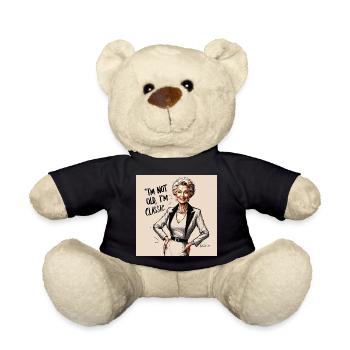 Ich bin nicht alt ich bin ein Klassiker - Teddy - Schwarz - Vorne