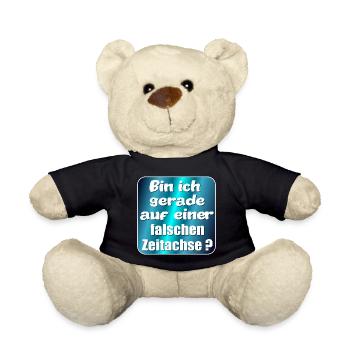 SIMULATION REALITÄT FALSCHE ZEITACHSE - Teddy - Schwarz - Vorne