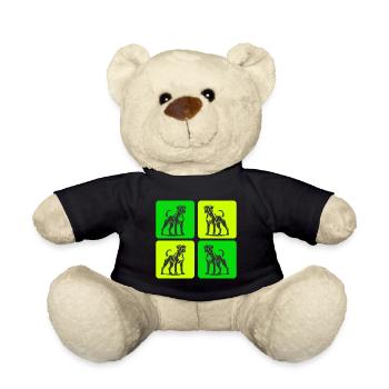 Boxer Hund Design - Teddy - Schwarz - Vorne