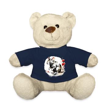 Chinesisches Sternzeichen Ratte - Teddy - French Navy - Vorne