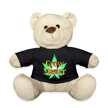 Grow Master - Cannabis - Marijuana - Marihuana - Teddy - Schwarz - Vorne