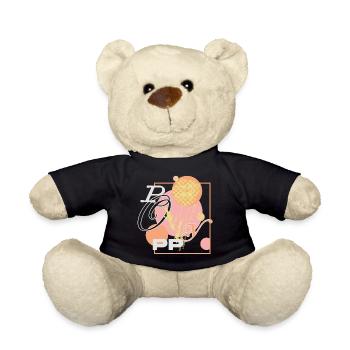 Poppy Poetry - Teddy Bear - black - Front