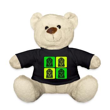 Retro Jukebox Style - Teddy - Schwarz - Vorne