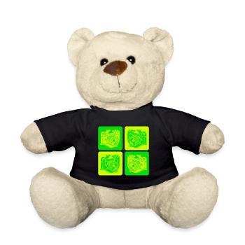 Camera – Pop Art Photography Camera - Teddy Bear - black - Front