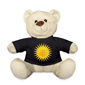 Here comes the sun - Sonne - Sonnenschein - Teddy - Schwarz - Vorne