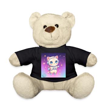 Chaton astronaute - Nounours - noir - Devant