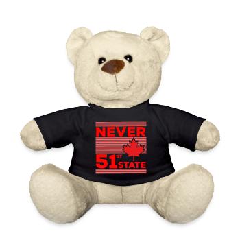 Niemals der 51. Staat - Teddy - Schwarz - Vorne