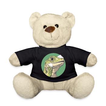 Echse beim Rasieren – Glatt wie nie! - Teddy - Schwarz - Vorne